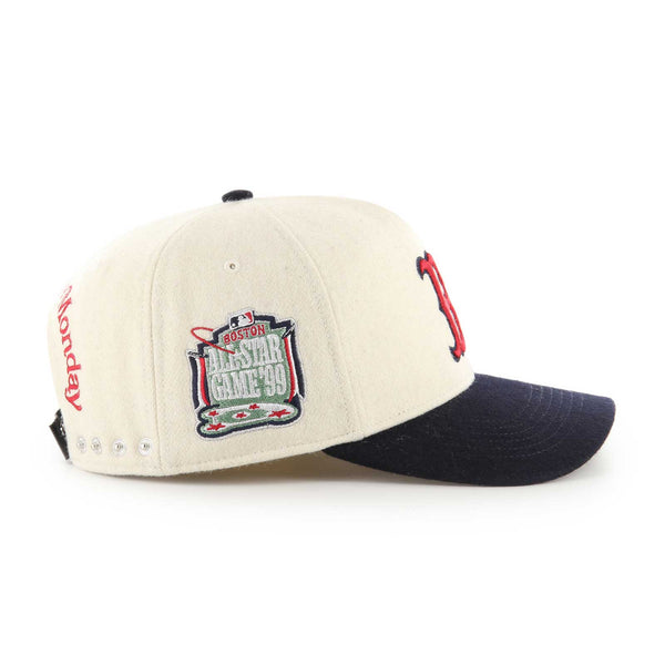 Boston Red Sox Franchise White Fitted Hat