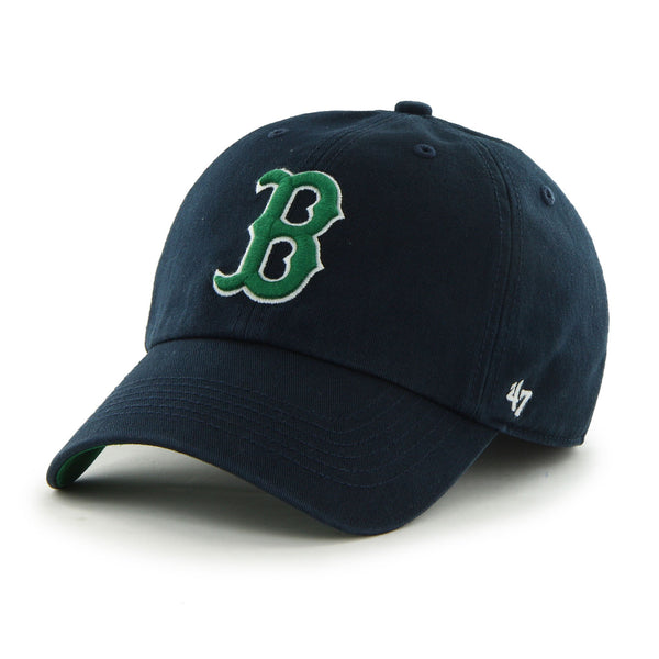 Men's '47 Navy/Green Boston Red Sox Franchise Fitted Hat Size: Medium