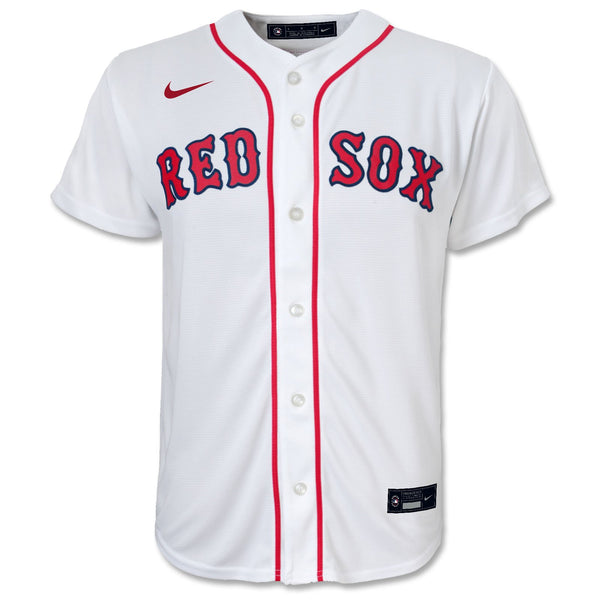 Boston Red Sox Custom Name Number Coolbase Baseball Jersey White