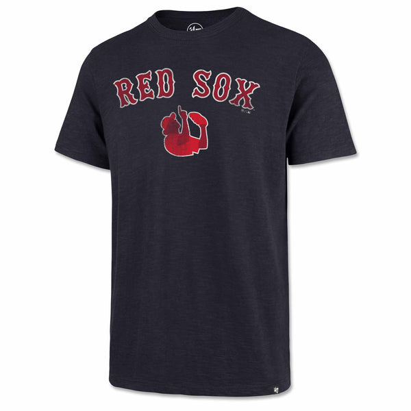 Boston Red Sox '47 1918 World Series Bleacher Long Sleeve T-Shirt - Navy