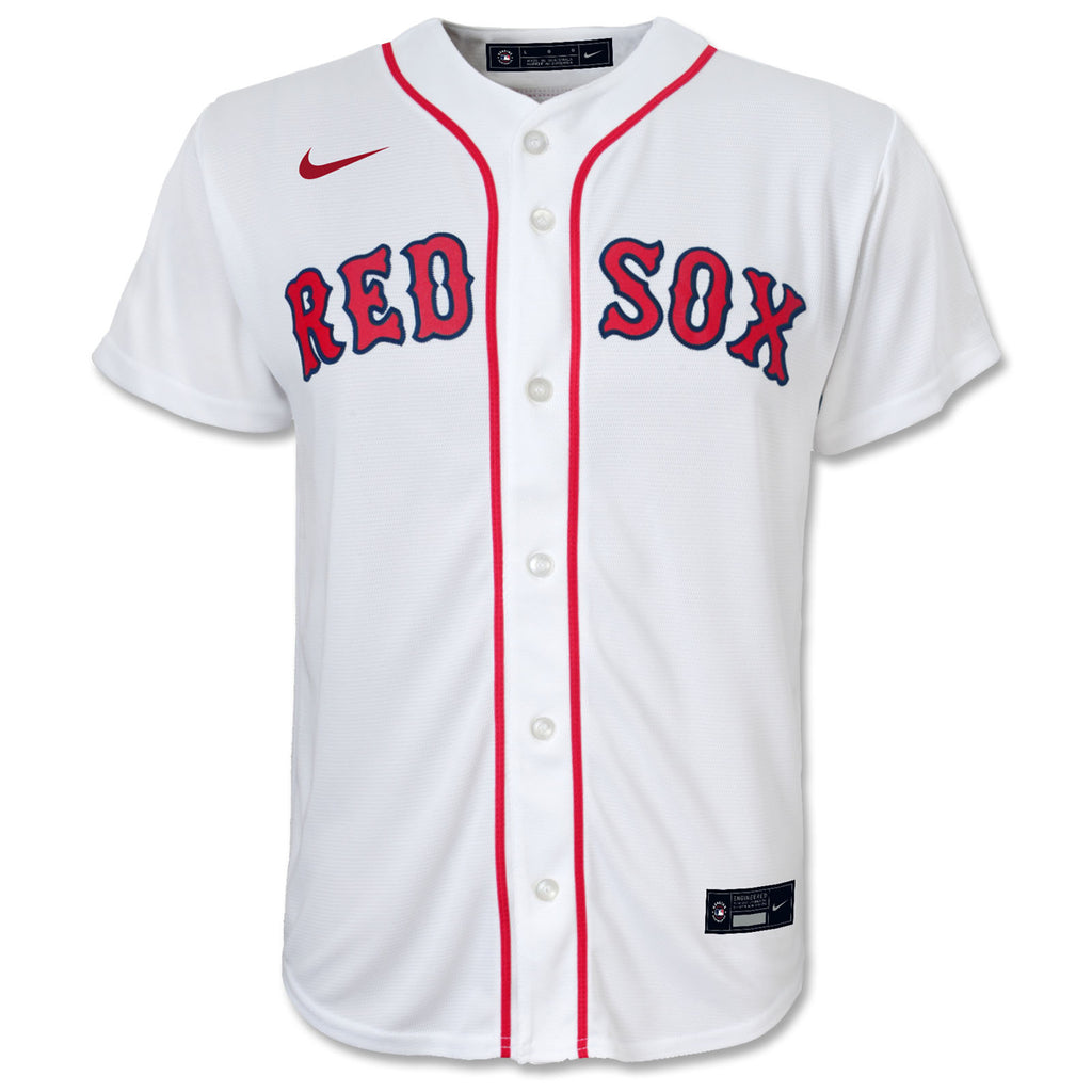 Men's Nike Gray Boston Red Sox Road Replica Team Jersey