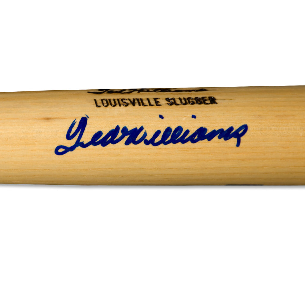 Ted Williams Boston Red Sox Vintage Autographed Louisville Slugger Bat -  The Kid - Green Diamond - Damaged - Autographed MLB Bats at 's Sports  Collectibles Store