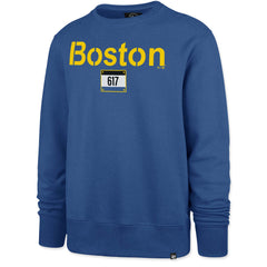 Boston Red Sox '47 Stricker Crewneck Sweatshirt - Red